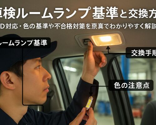 12車検 ルームランプ
