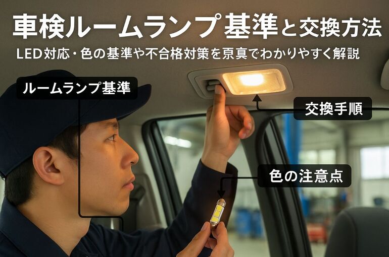 12車検 ルームランプ