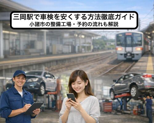 24 三岡駅 車検