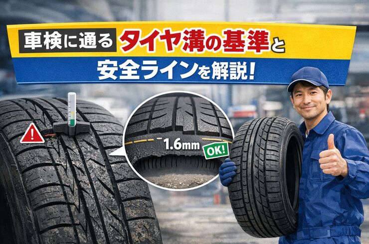 06 車検 タイヤの溝