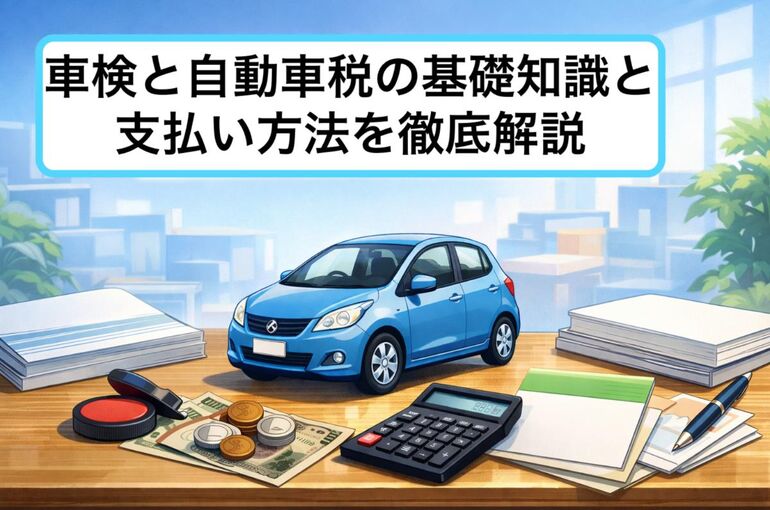 12車検 自動車税