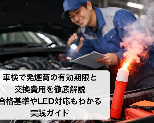 12 車検 発煙筒