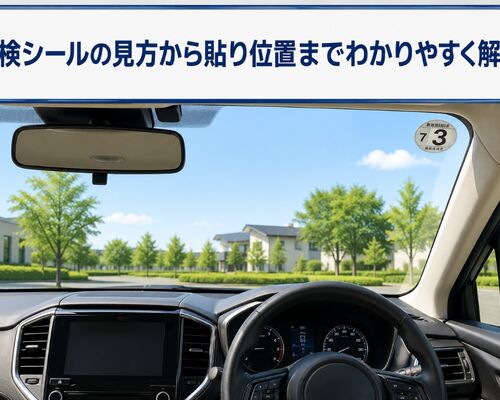 車検 シール 見方